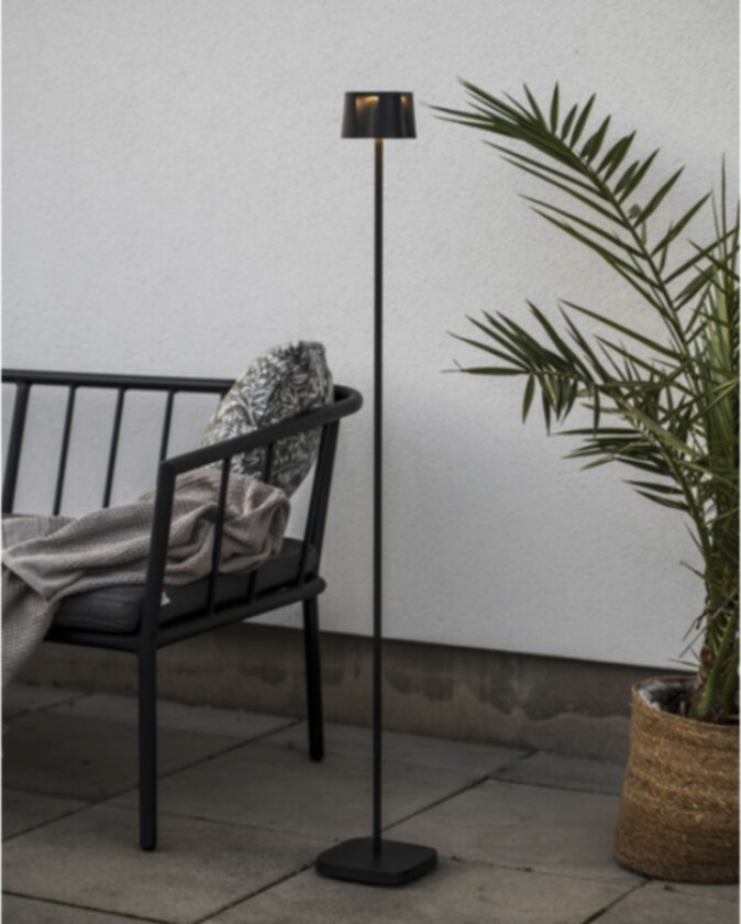 Nice Gulvlampe LED USB Svart 2700K/3000K dimbar