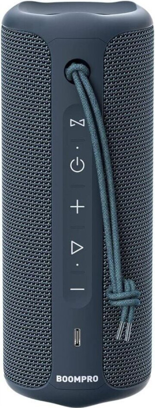 Nördic Bluetooth-høyttaler 36W bærbar høyttaler med stereolydbase, Bluetooth 5.3 trådløs IP7x vanntett høyttaler blå