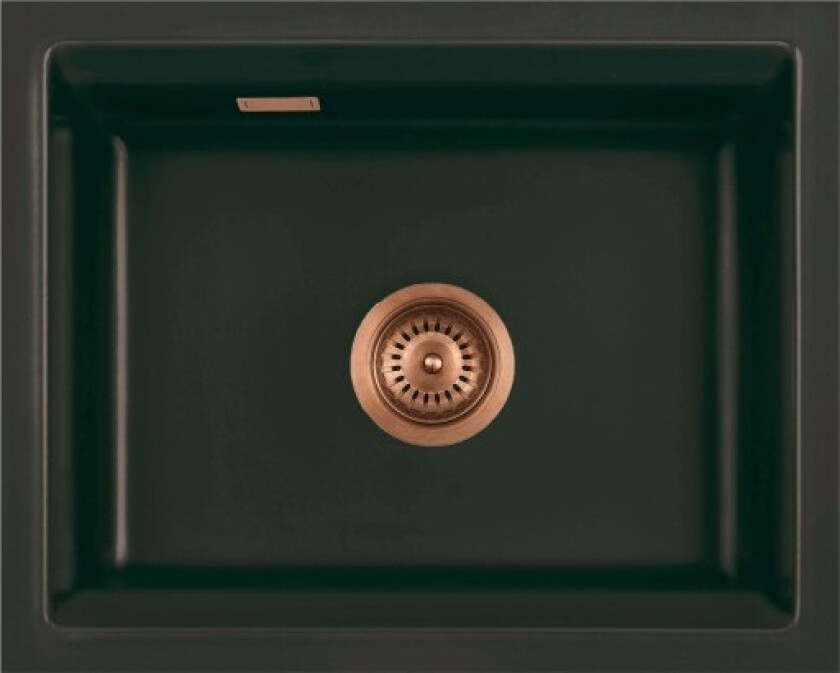 Kara 50U kjøkkenvask, 55,1x44,1 cm, sort