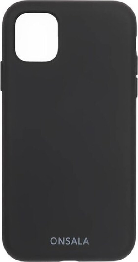 Phone Case Silicone Black - iPhone 11 / XR