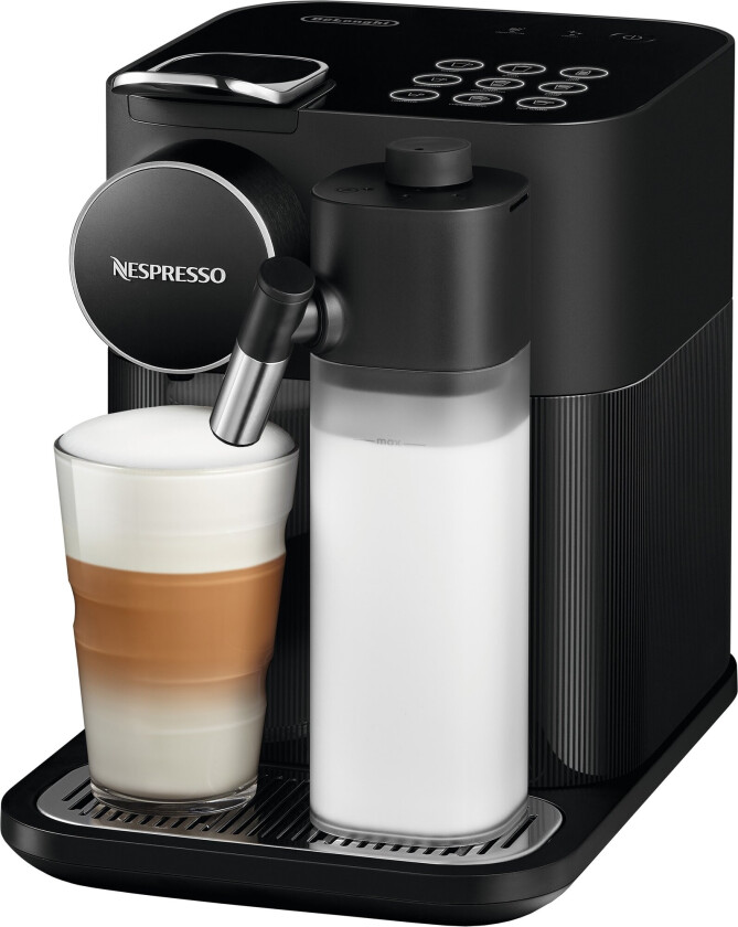 Bilde av De’Longhi Gran Lattissima EN640.B, Kapseldrevet kaffemaskin, 1 l, Kaffe kapsyl, 1400 W, Sort