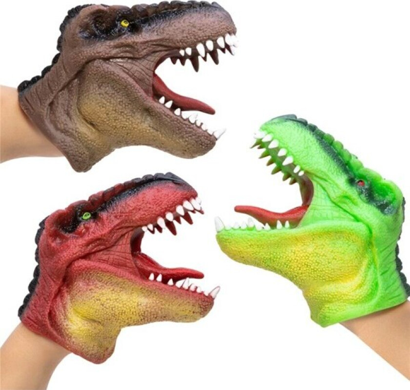Dinosaur Hand Puppet 1 pcs (Assorted)