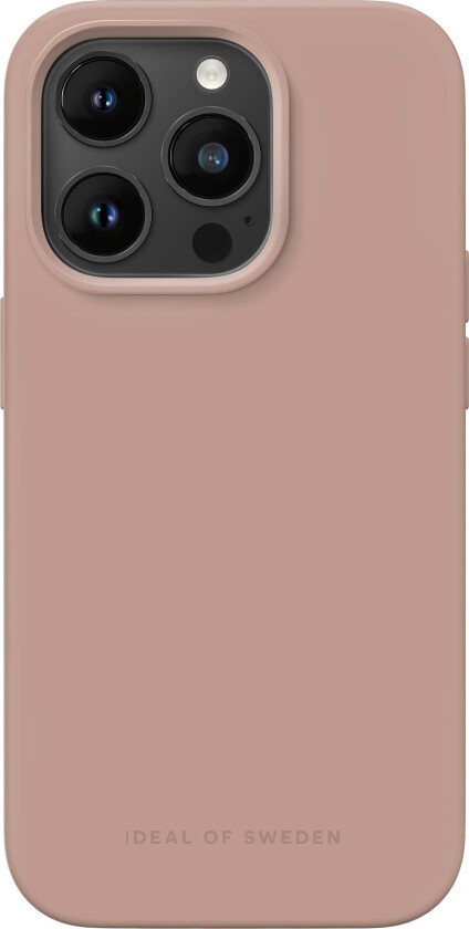 iDeal of Sweden iPhone 14 Pro Silicone Case Blush Pink