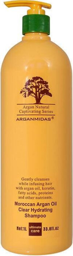 Moroccan Argan Oil Clear Hydrating Shampoo 1000ml