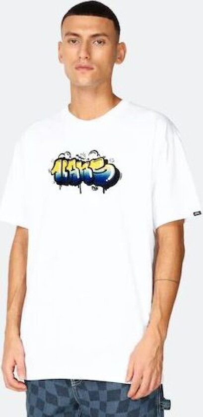 Tagged t-skjorte Grå Male S