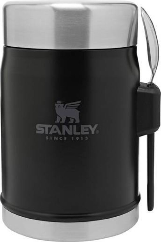 Bilde av Stanley The Legendary Food Jar + Spork OneSize, Matte Black