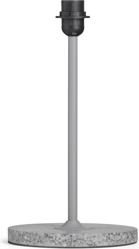 HAY Common Table Lamp Base Summit Grey/grey Terrazzo