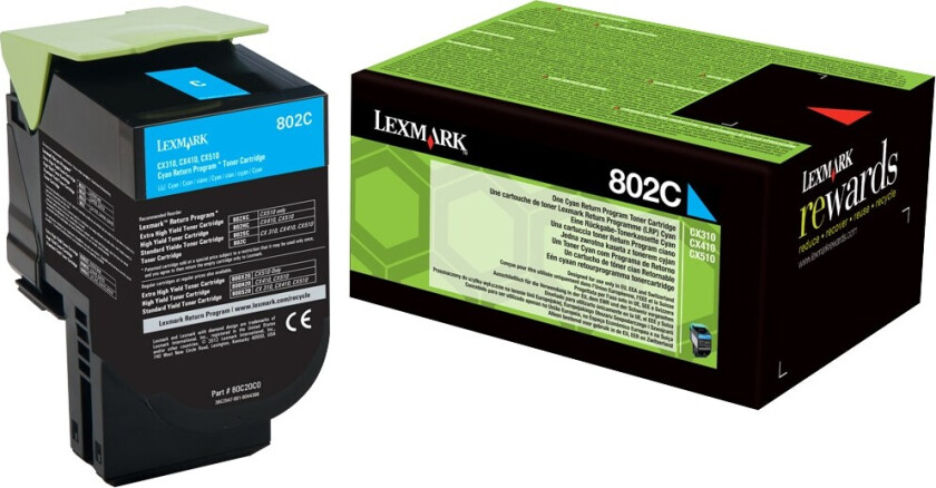 802C Toner Cyan