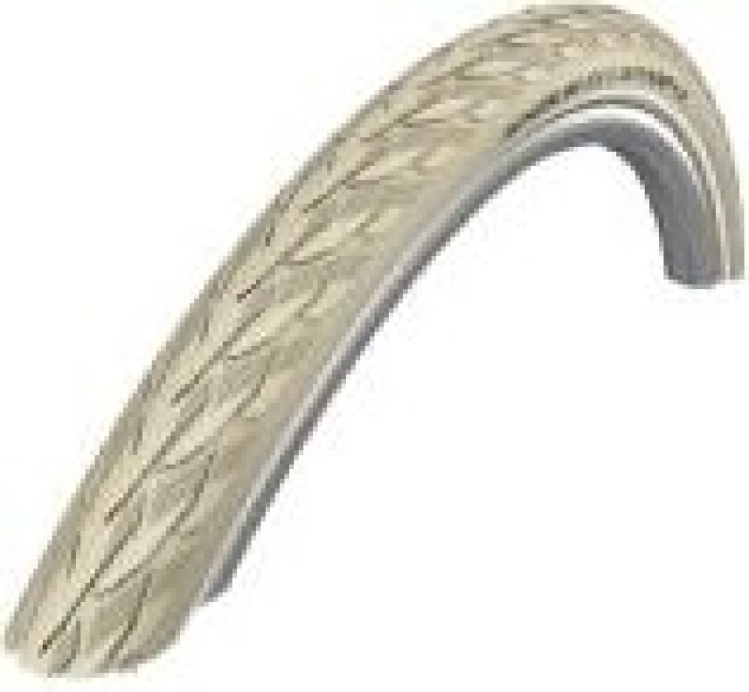 SCHWALBE Delta Cruiser Plus Standard dekk 700 x 38b 28 x 1 1/2 (40-635) Creme/Creme, Basilica, PunctureGuard, Ja