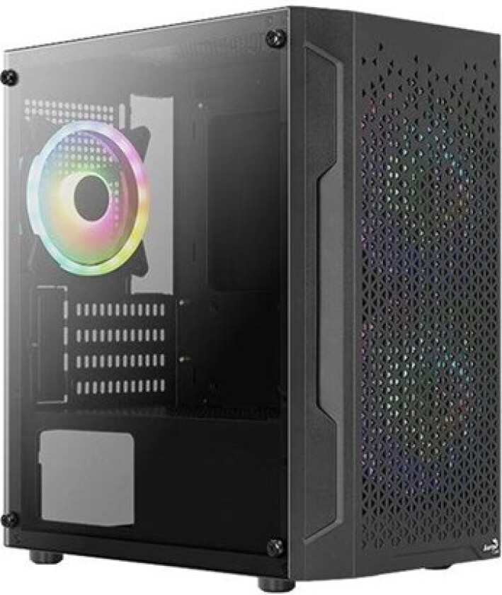 - micro ATX - Kabinett - Tower - Svart