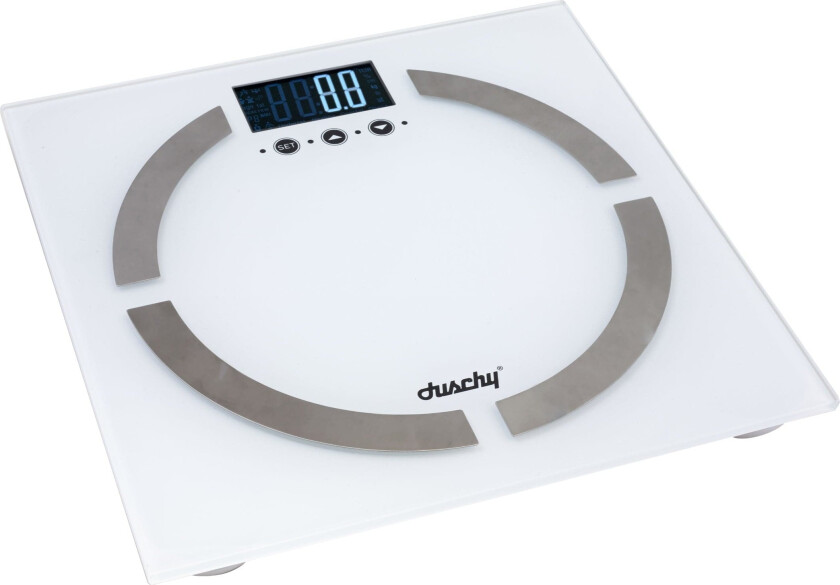 Baderomsvekt Elektronisk BMI Hvit
