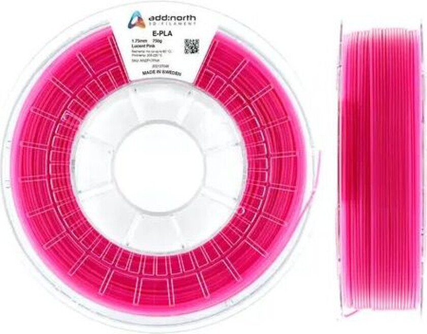 E-pla – 1,75 Mm – 750 G Lysende Rosa