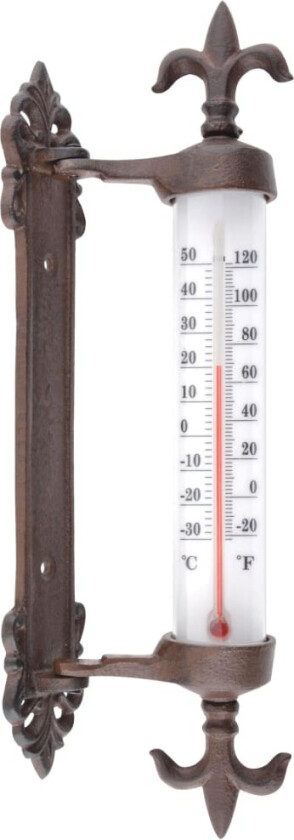 Termometer for vinduskarm støpejern