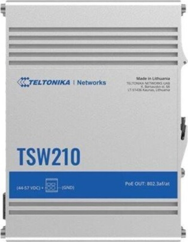 Tsw210 8-porters Industriell Svitsj