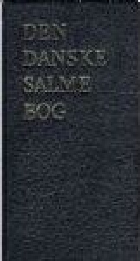 Den Danske Salmebog - Kirkesalmebog sort