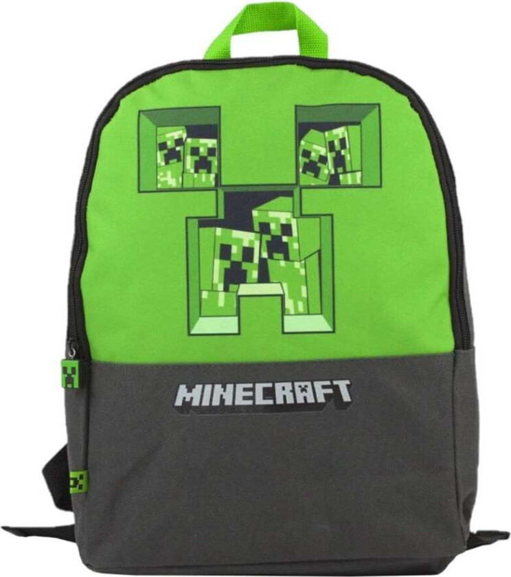 Minecraft Pixel Creeper Backpack