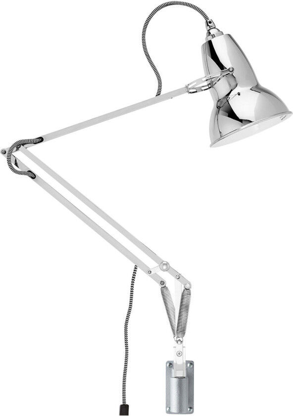 Original 1227 Lamp With Wall Bracket Bright Chrome