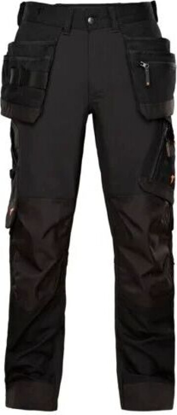 Performance arbeidsbukse str 58 sort stretch cordura
