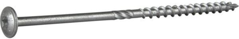 113117 Treskrue 6 mm Ø, WAF, CorrSeal 140 mm, 50-pakning