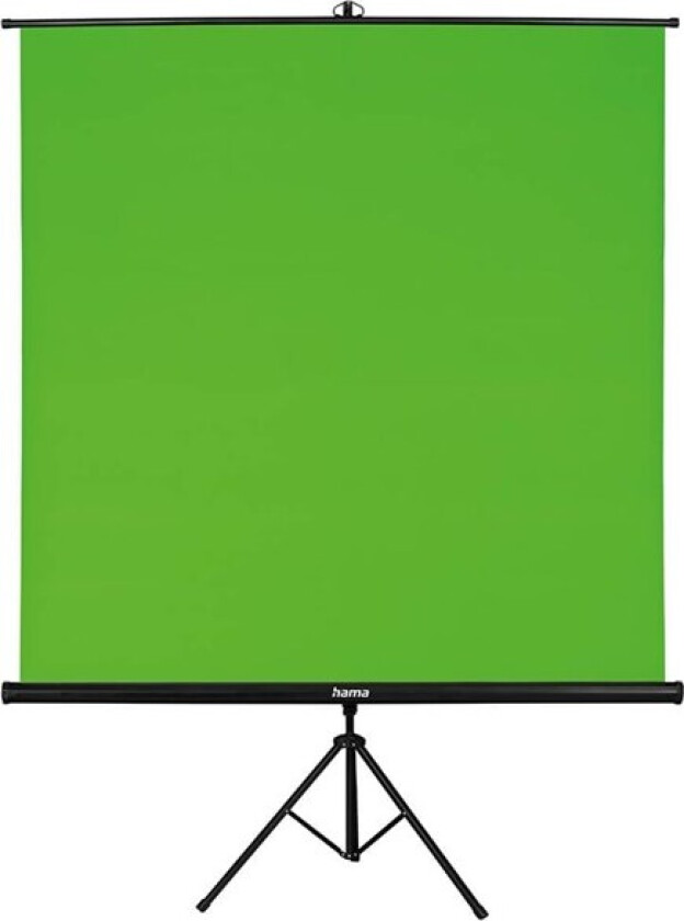 Green Screen Background with Tripod 180 x 180 cm 2 in 1