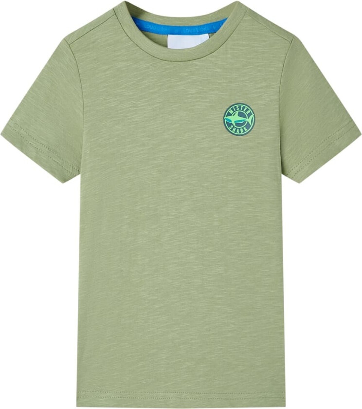 T-skjorte for barn lysekaki 128