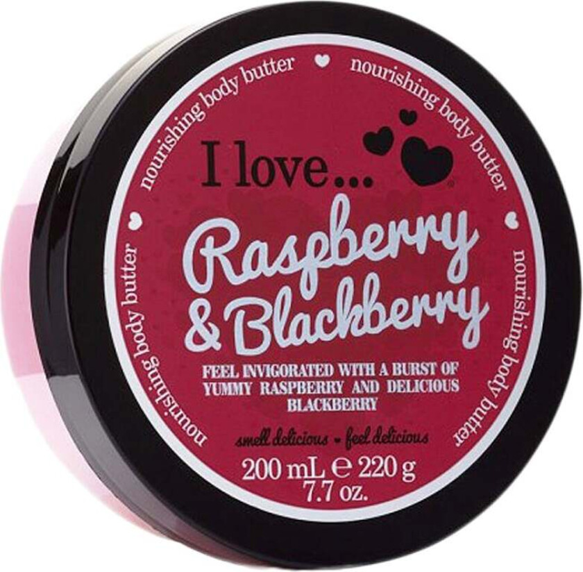 Raspberry & Blackberry, 200 ml Body Butter