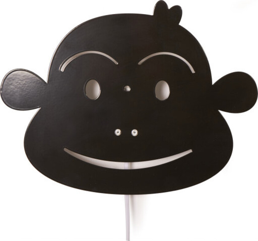 Vegglampe Monkey 22x32 cm