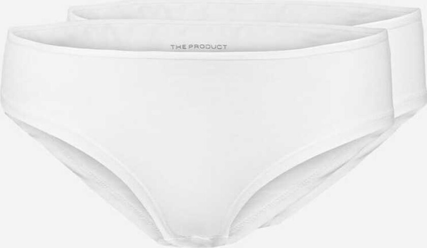 2-Pack Ladies Brief - White Hvit S