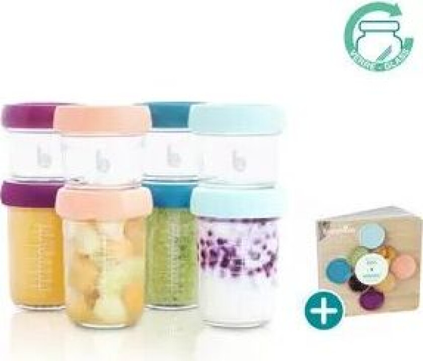 Bilde av Beholder for matkonservering Babymoov Lufttett 8 kvantitet