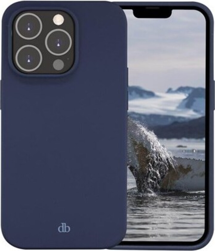 dbramante1928 iPhone 14 Pro Greenland Deksel - 100% Resirkulert Plast - Pacific Blue