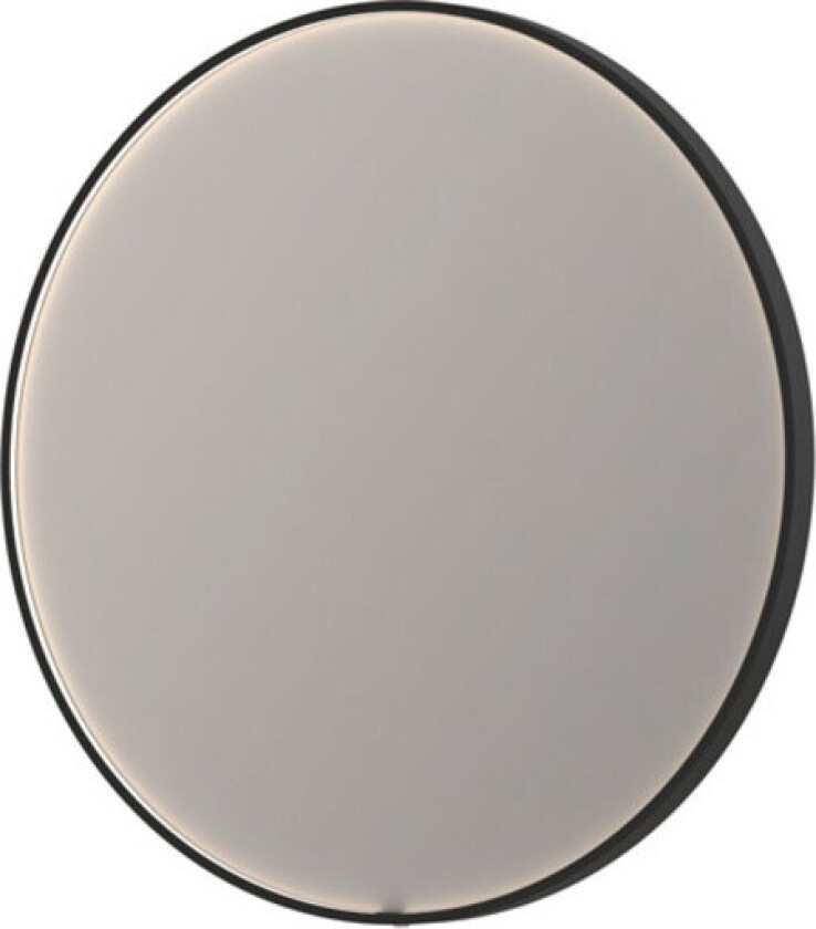 Proline speil, Ø100 cm, sort