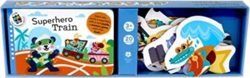 Superhero Train (Learning Train) av Louise Buckens