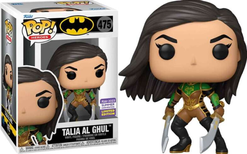 Pop! Vinyl Comic Con Exclusive DC alia Al Ghul figur