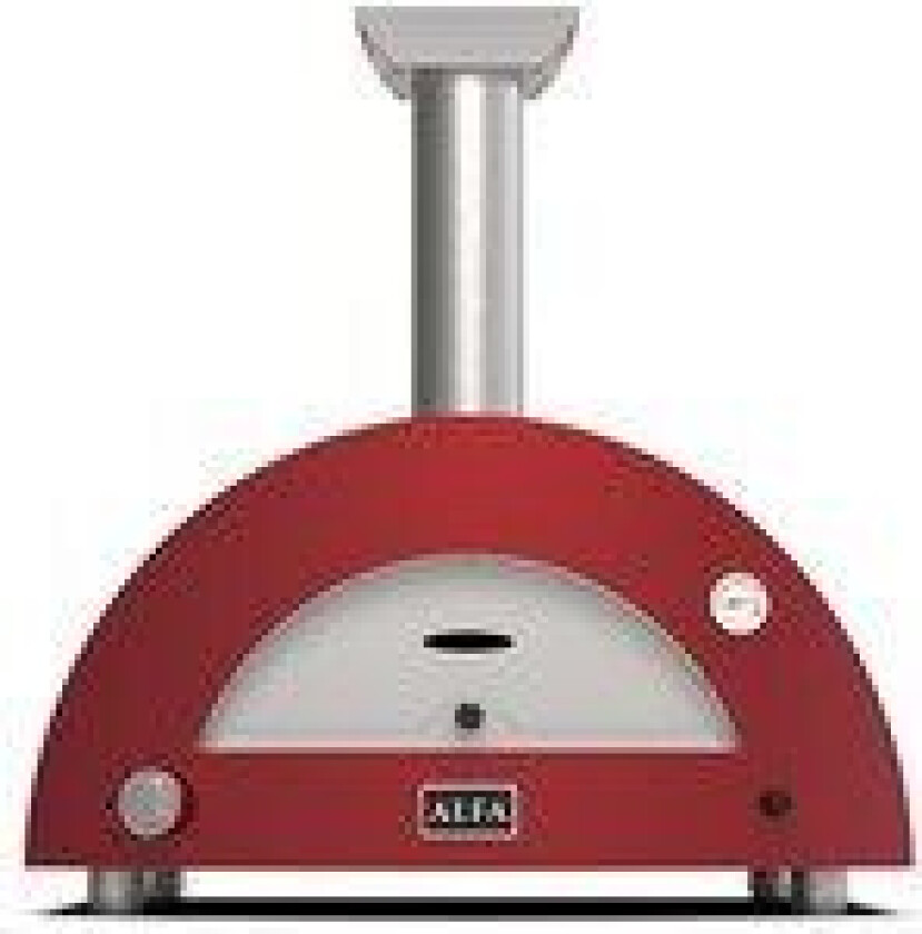 Moderno 2 Pizze Hybrid Pizza Oven Antique Raudona
