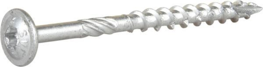 113109 Treskrue 6 mm Ø, WAF, CorrSeal 80 mm, 100-pakning