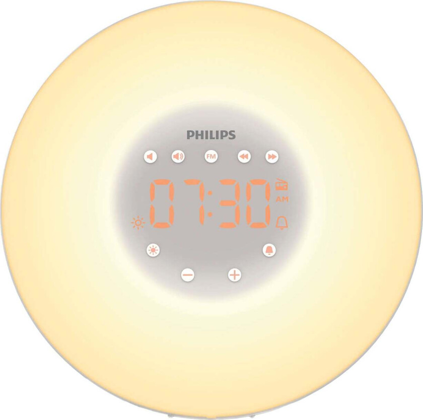 HF3505/01 Philips Wake-up Light (hvit)