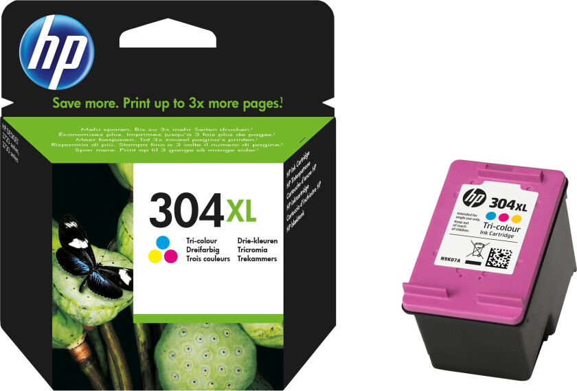 blekkpatron 304XL Cyan Magenta Gul