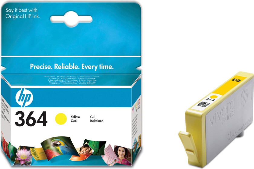 blekkpatron 364 Gul