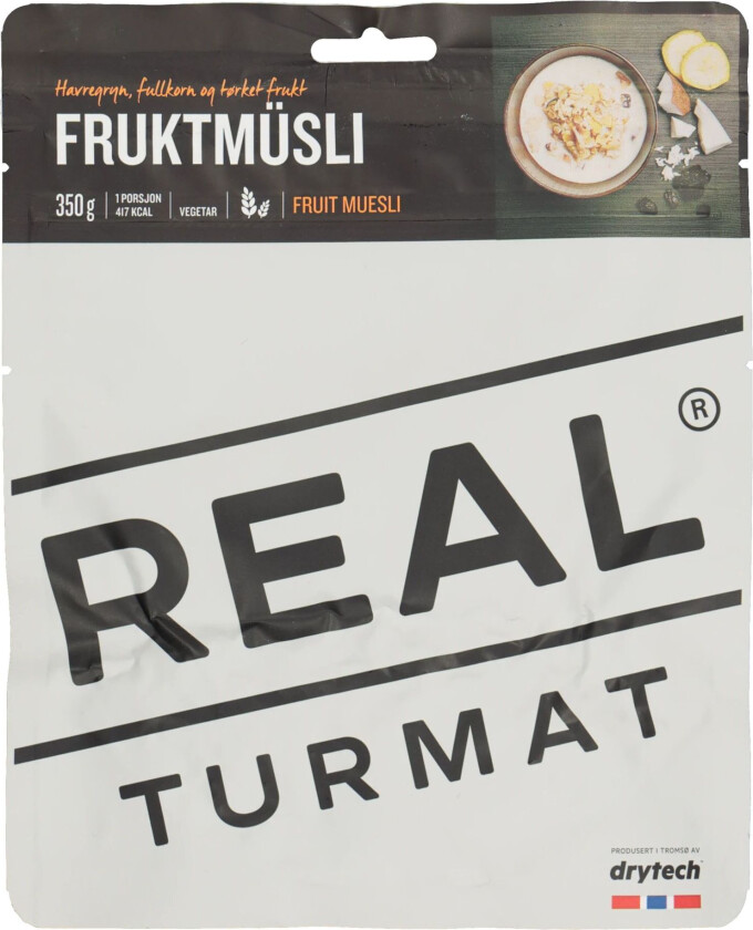 Real Turmat Real Turmat Fruktmsli  Vegetar 350gr