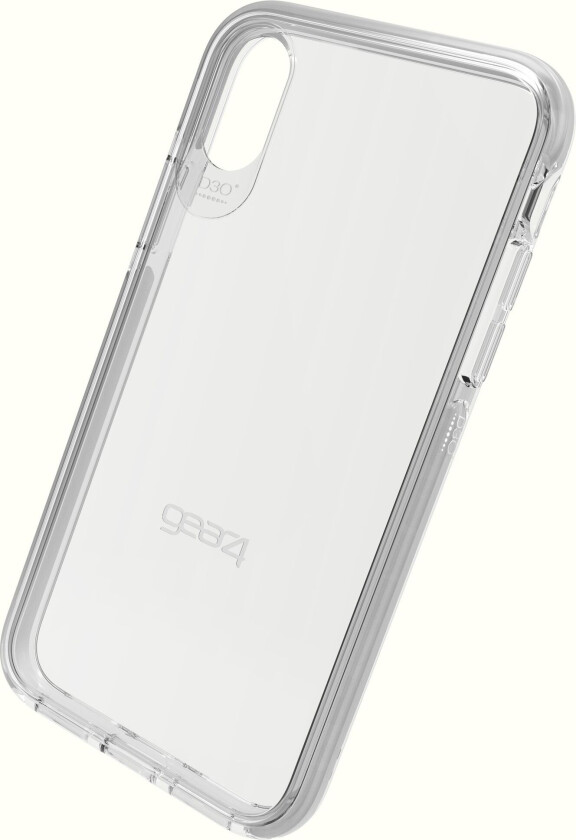 GEAR4 D3O Piccadilly iPhone X deksel (sølv)