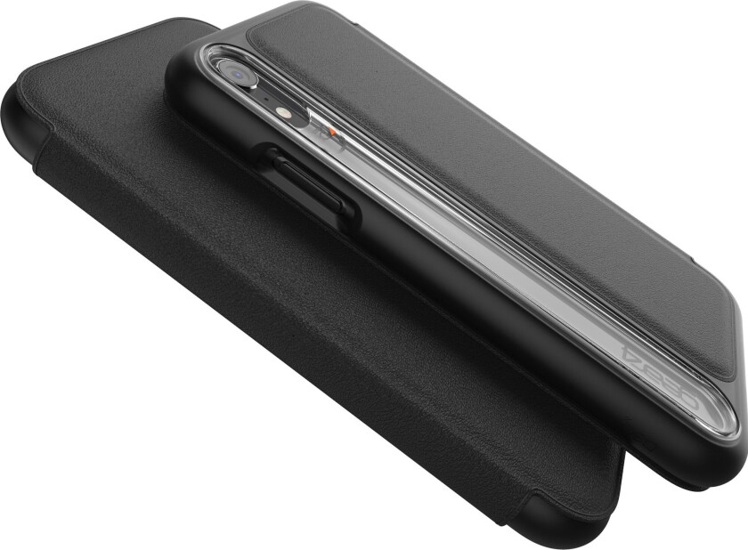 GEAR4 D3O Oxford iPhone XR deksel (sort)