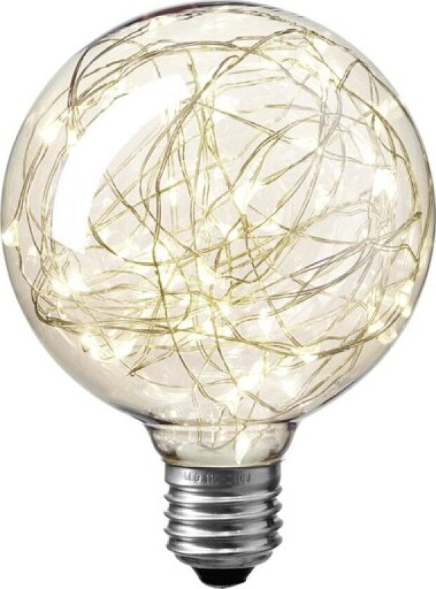 Nielsen Clara Globe Ø95 mm LED 1W/725 E27, varm hvit