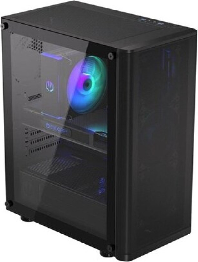 Ventum 200 Air - mid tower - ATX - Kabinett - Tower - Svart