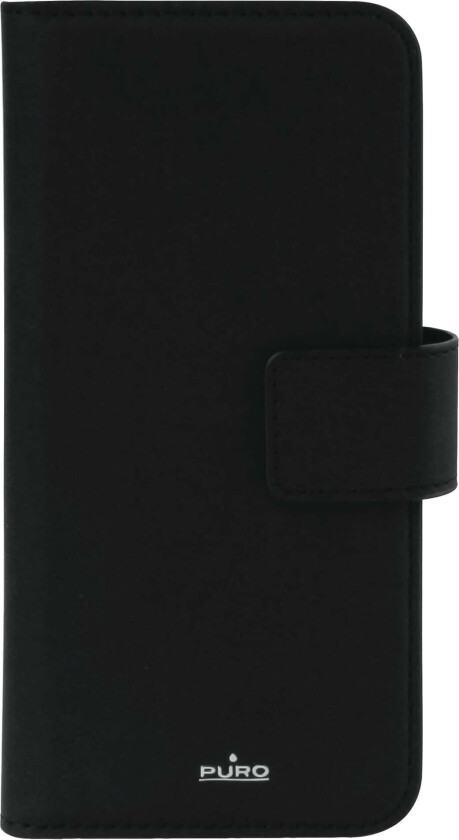 lommebokdeksel for iPhone XR (sort)