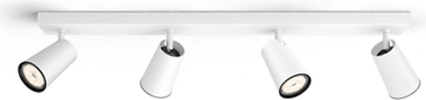 myLiving Paisley med 4 spot GU10 - Hvit