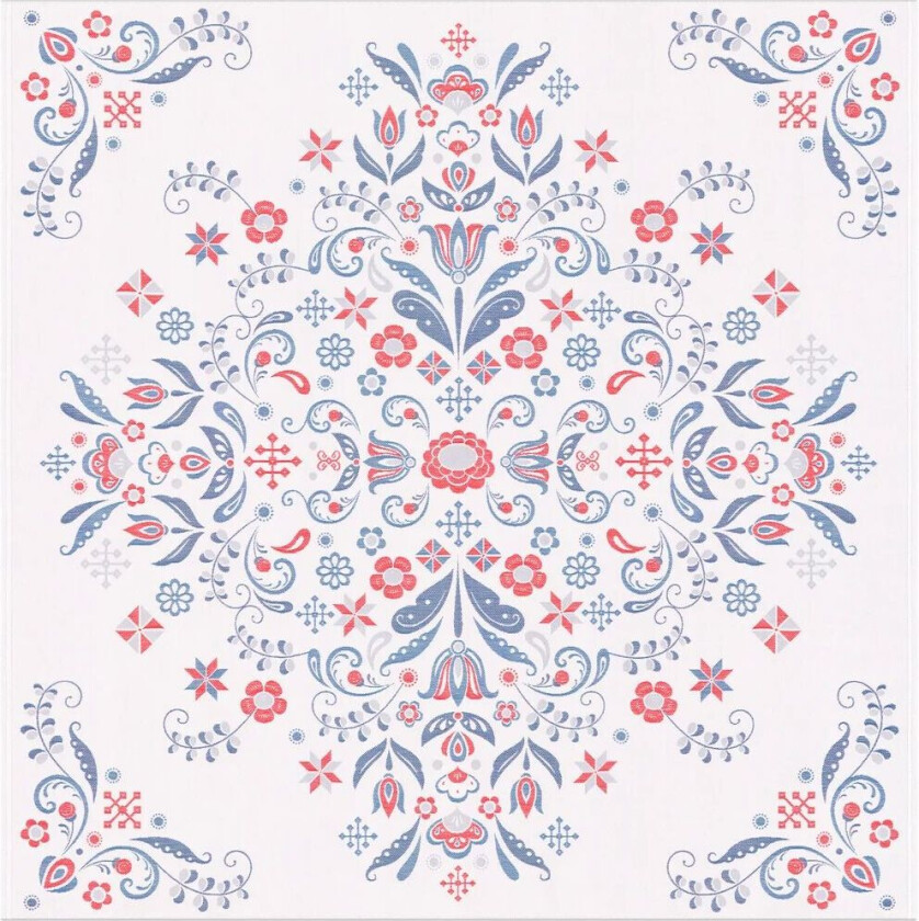 Torplyckan bordduk 145x145 cm Multi