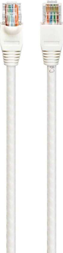 CAT6 Ethernet nettverkskabel - hvit (15 m)