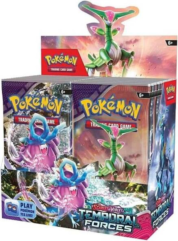 Scarlet & Violet: Temporal Forces Booster Box - Scarlet & Violet - Temporal Forces