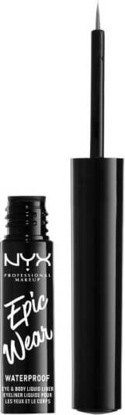 NYX PROFESSIONAL MAKEUP Epic Wear Metallic Liquid Liner Gunmetal