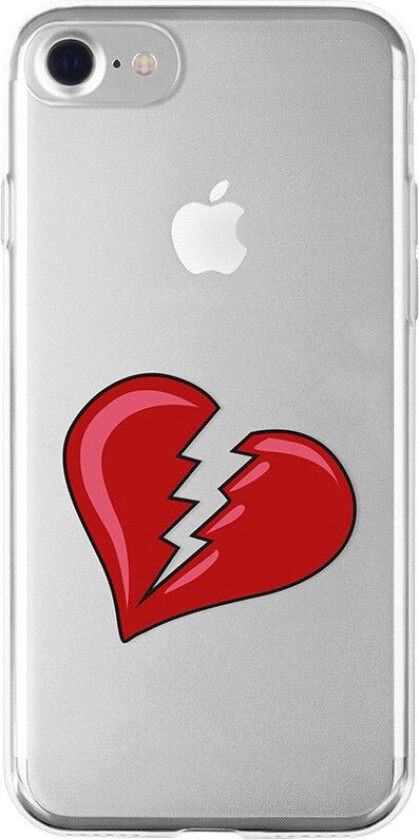 La Vie iPhone 6/6S/7 mykt deksel (heart)